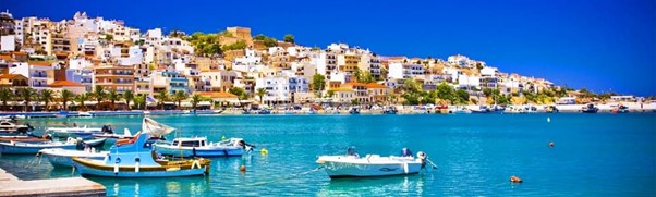 Chania old town view